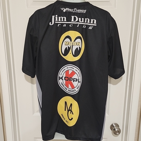 Pro Things Apparel Jim Dunn Racing NHRA Moon Eyes T Shirt Adult Size 2XL - Picture 8 of 10